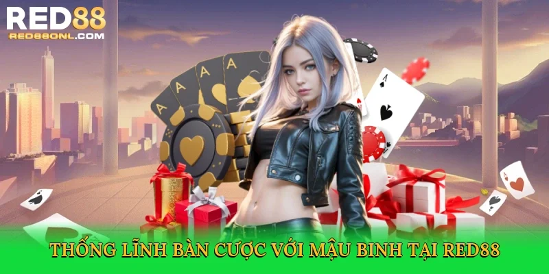 Thống lĩnh bàn cược với mậu binh tại Red88